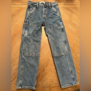 Boys Abercrombie relaxed straight jeans 11/12 - adjustable waistband